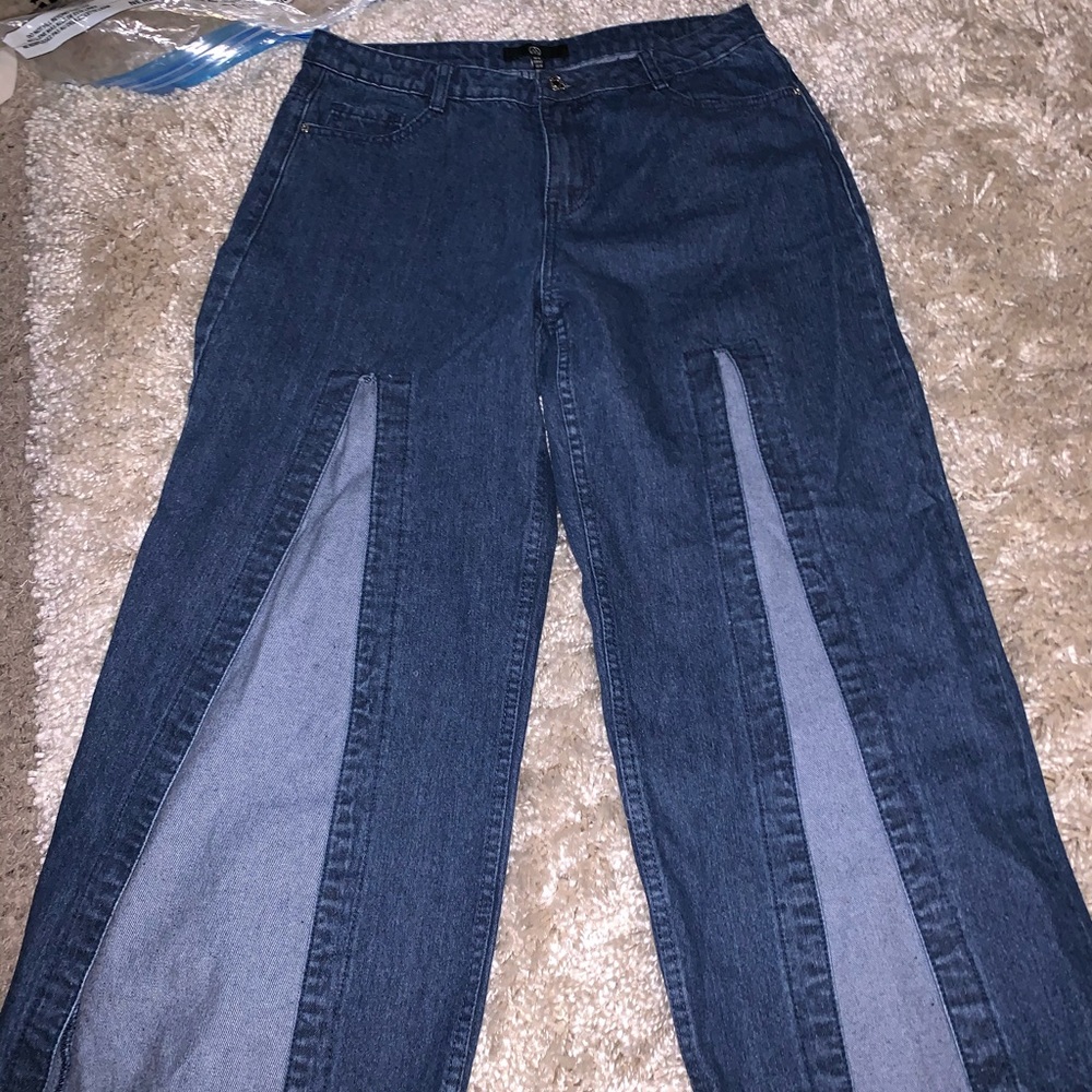 Misguided open jeans